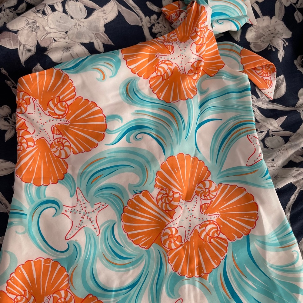 Lily Pulitzer one shoulder top